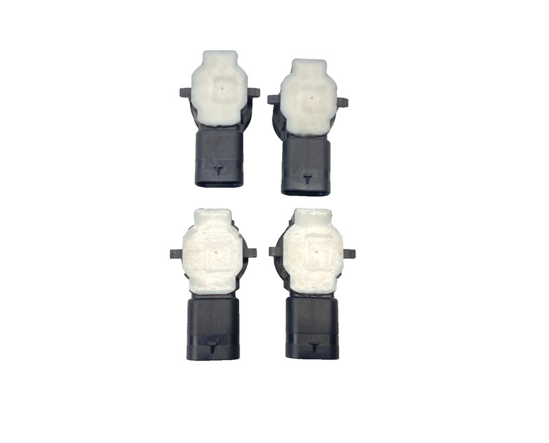 15 16 BMW M4 F82 REAR BUMPER PARKING SENSOR SET WHITE OEM #A0.54