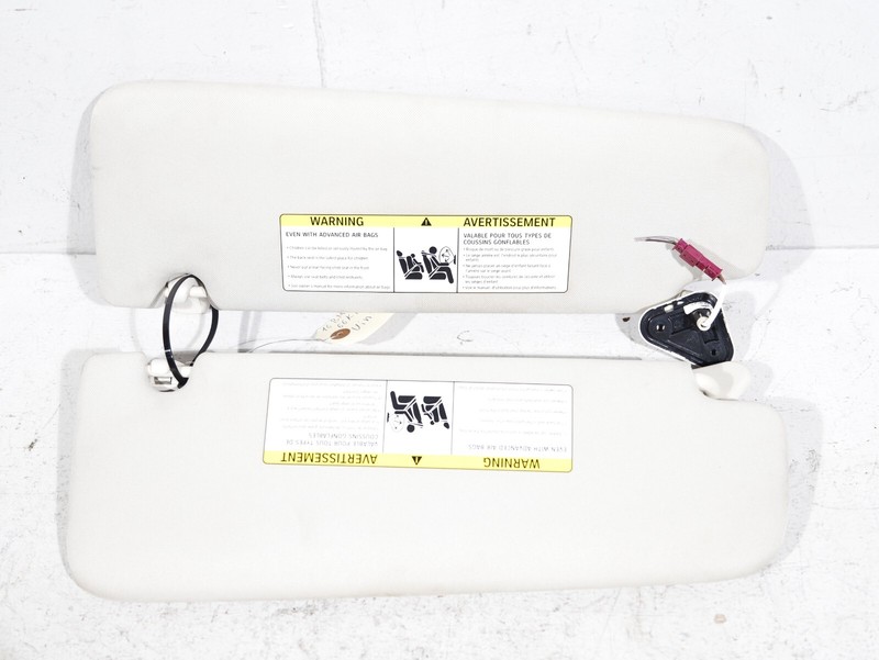 2016 - 2020 BMW 750 G12 LEFT RIGHT DRIVER ILLUMINATED SUN VISOR SHADE OEM SET