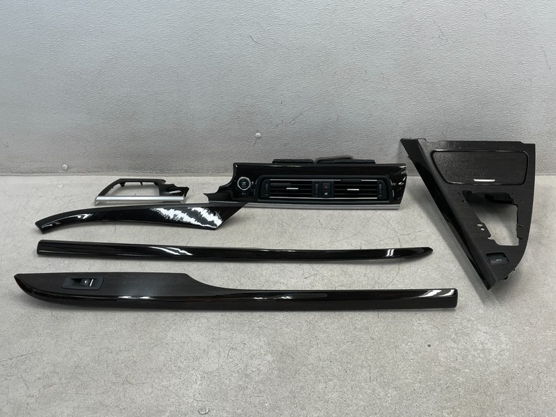 13 14 15 F12 BMW M6 Dashboard Door Center Console Vent Trim Panel Set OEM 1660