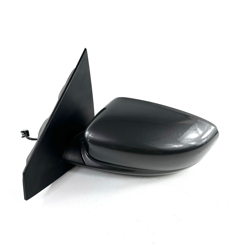13-16 Dodge Dart Left Driver Side Power Door View Mirror Heated Metallic Gray