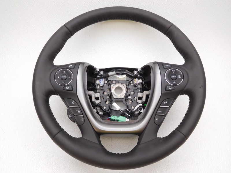 OEM Honda Pilot Elite Leather Steering Wheel W/ Heat & Controls-Scuffs/Rubs