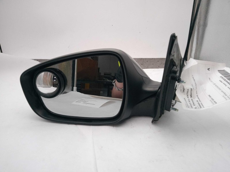 Used Left Door Mirror fits: 2012 Hyundai Elantra Power heated Sdn w/o turn signa