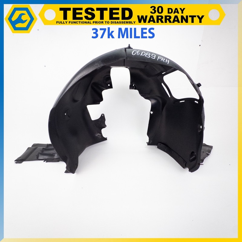05-12 ASTON MARTIN DB9 DBS FRONT RIGHT FENDER LINER SPLASH SHIELD OEM
