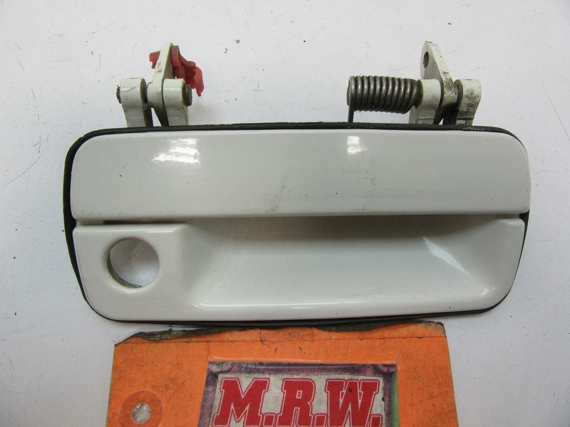 DOOR HANDLE RIGHT PASSENGER SIDE EXTERIOR OUTER WHITE CAR for 92-02 ELDORADO
