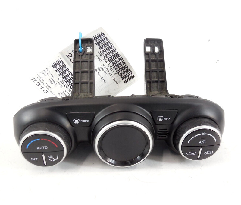 2020-2022 Hyundai Venue AC A/C Heat Climate Temperature Control OEM