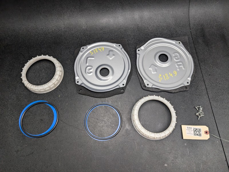 6PC Fuel Pump Lock Ring & O-Ring Seal & Covers Set 2022 Subaru Crosstrek 18 - 23