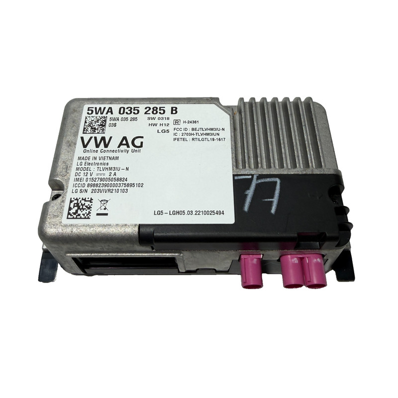 📌 2021 - 2023 VOLKSWAGEN TAOS TELEMATICS COMMUNICATION CONTROL UNIT OEM
