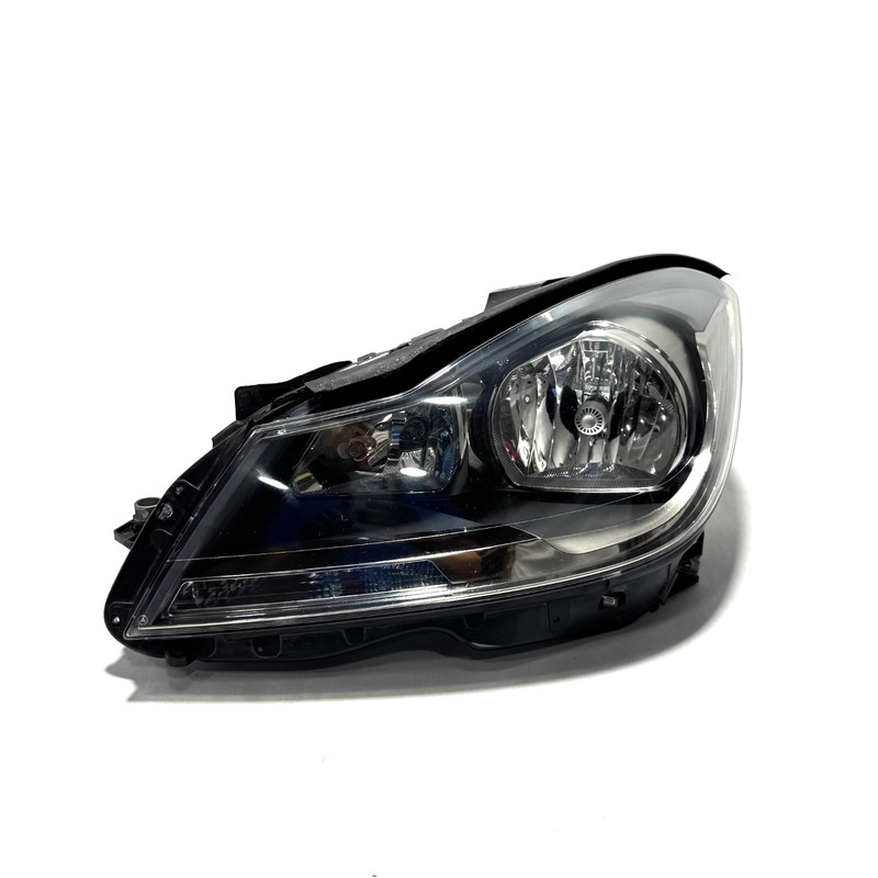 📌 12-15 MERCEDES C250 W204 LEFT DRIVER SIDE HALOGEN HEADLIGHT 2048209959 OEM
