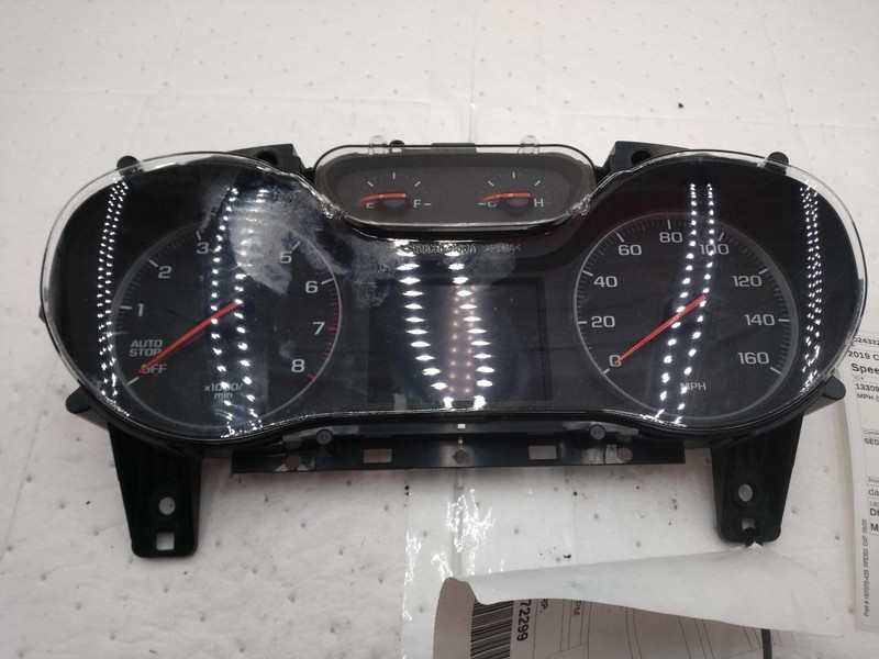 2019 Chevrolet Cruze Speedometer Gauge OEM Grey 56000 Miles NJ25-24332-612838