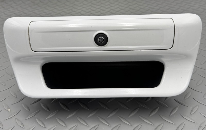 ✅19-2026 RAM 1500-3500 5th Gen OEM WHITE REAR TAILGATE HANDLE BACKUP CAMERA PW7