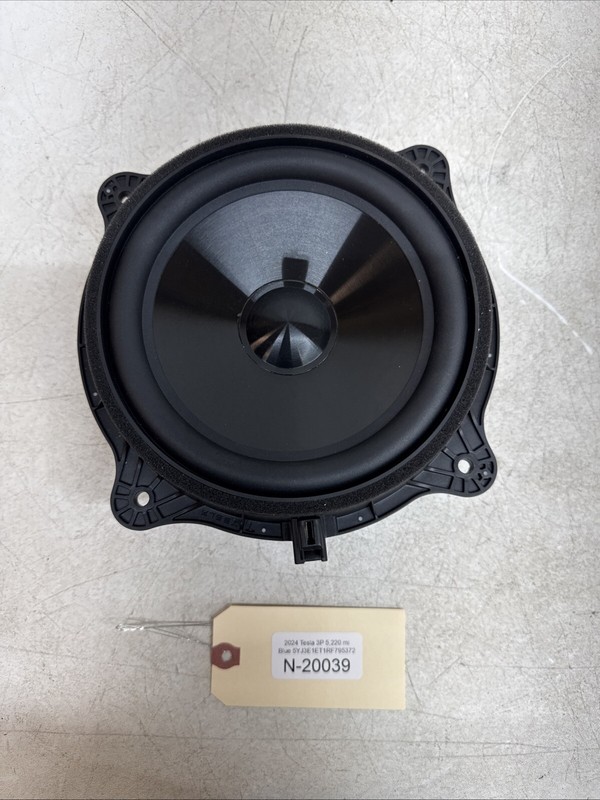⚡️24-25 TESLA MODEL 3 LONG DOOR SOUND SPEAKER 1853681-00-A Warranty 20039 B109