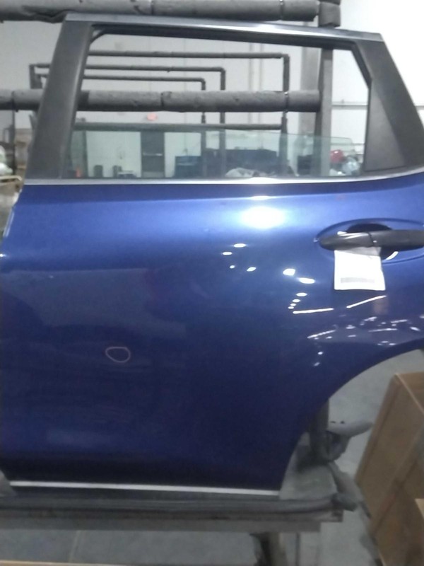 2018 Nissan Rogue Left Rear Door Blue 4DR SUV OEM Used 70000 Miles