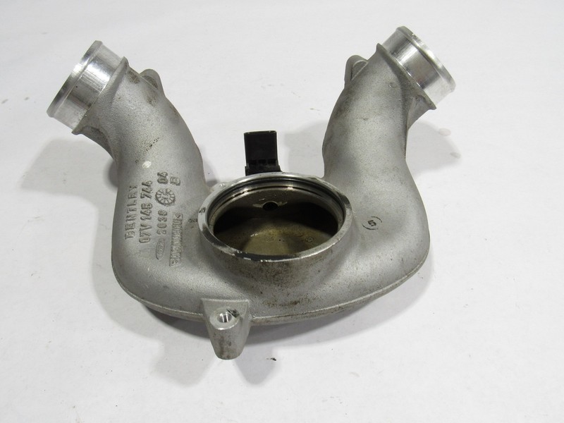 10-20 Bentley Mulsanne 2012 Engine Air Intake Center Intercooler Tube Pipe @1