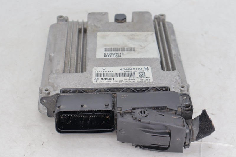 ✅ 14-17 MASERATI GHIBLI ECU ECM PCM 670007174 BOSCH