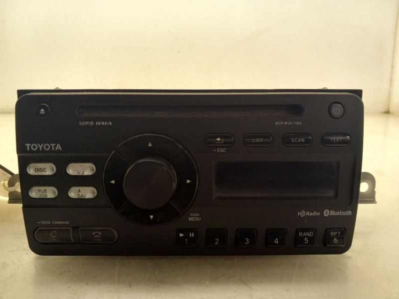 Audio Equipment Radio Hatchback Display Am-fm-cd Fits 12-14 YARIS