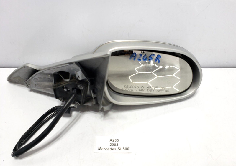 ✅2003 OEM Mercedes R230 SL500 Front Right Passenger Side Exterior Mirror Silver*