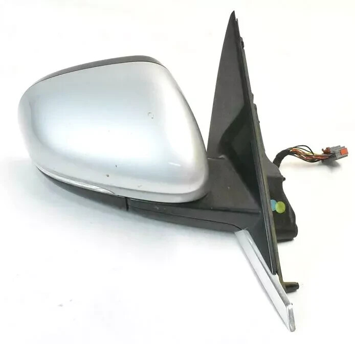 10-15 Jaguar XF XFR X250 Front Right Side Rear View Power Door Mirror Silver OEM