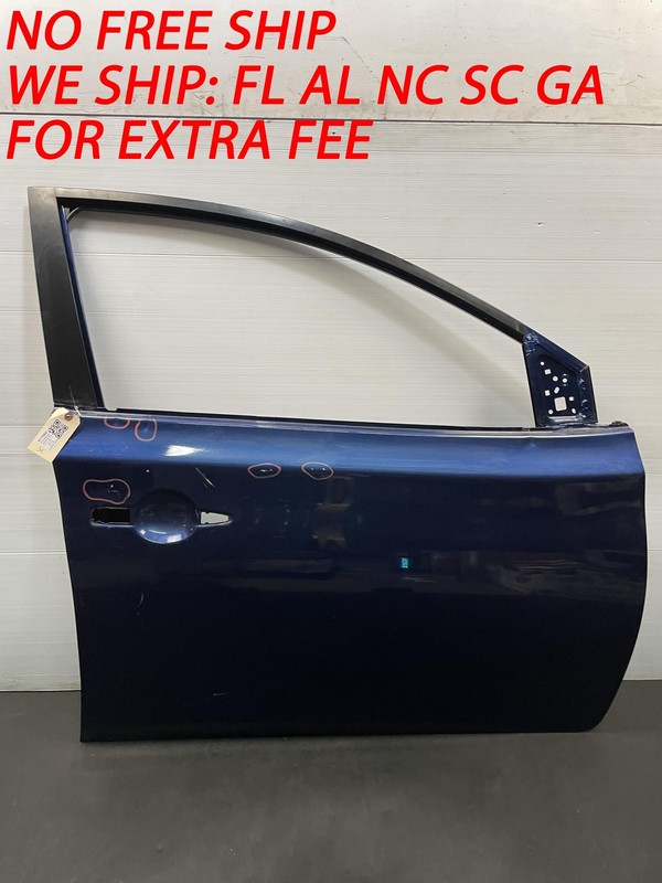 Front Right Door Shell 2019 Nissan Sentra H0100-4AFMB 2013 - 2016 2017 2018 X