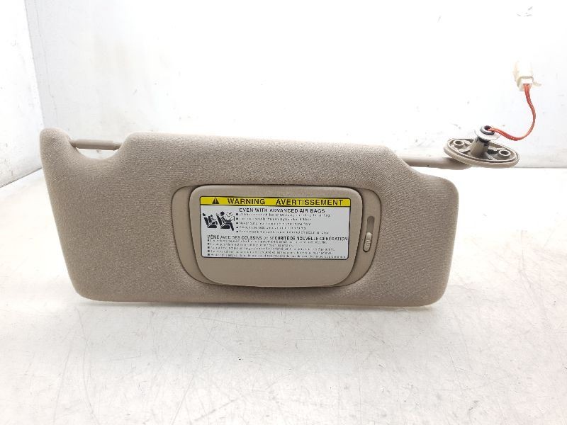 Passenger Sun Visor Illuminated Fits 06-09 LEXUS RX400h Tan LA00
