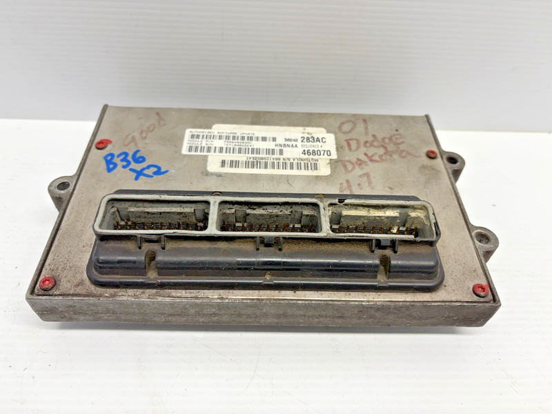2001 Dodge Dakota 4.7L AT Engine Control Unit Module ECU ECM PCM CBX Computer