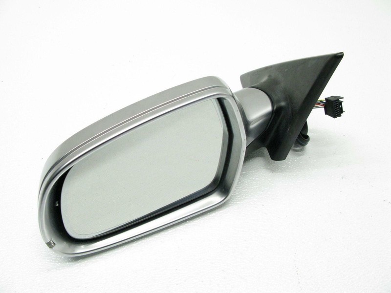 💚 08-14 AUDI S5 A5 B8 COUPE ALUMINIUM COVER DOOR MIRROR DRIVER LEFT