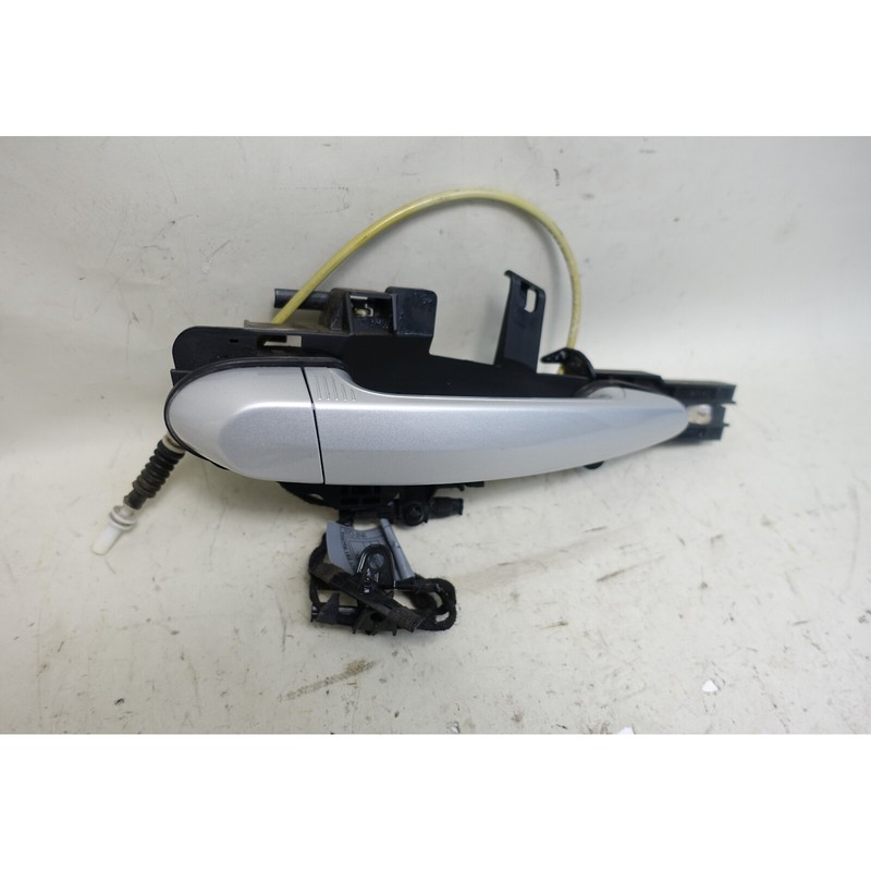 Damaged 08-13 BMW E82 1-Series Coupe Right Comfort Door Handle Titan Silver OEM