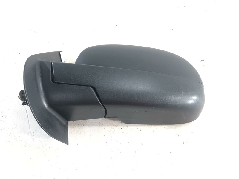 2007-2013 Chevrolet Silverado Black Moulded Side Mirror Driver Left No Signal.
