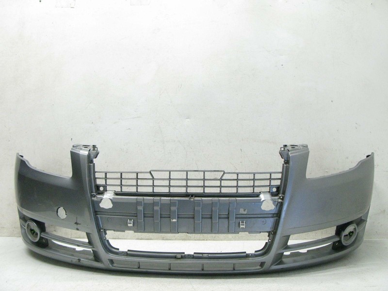 💚 2006 05-09 AUD A4 B7 SEDAN FRONT BUMPER COVER GRAY LY7G OEM