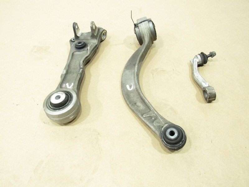 10-15 Jaguar XK XKR 2014 RWD Front Right Passenger Lower Control Arm Set 3 |:M