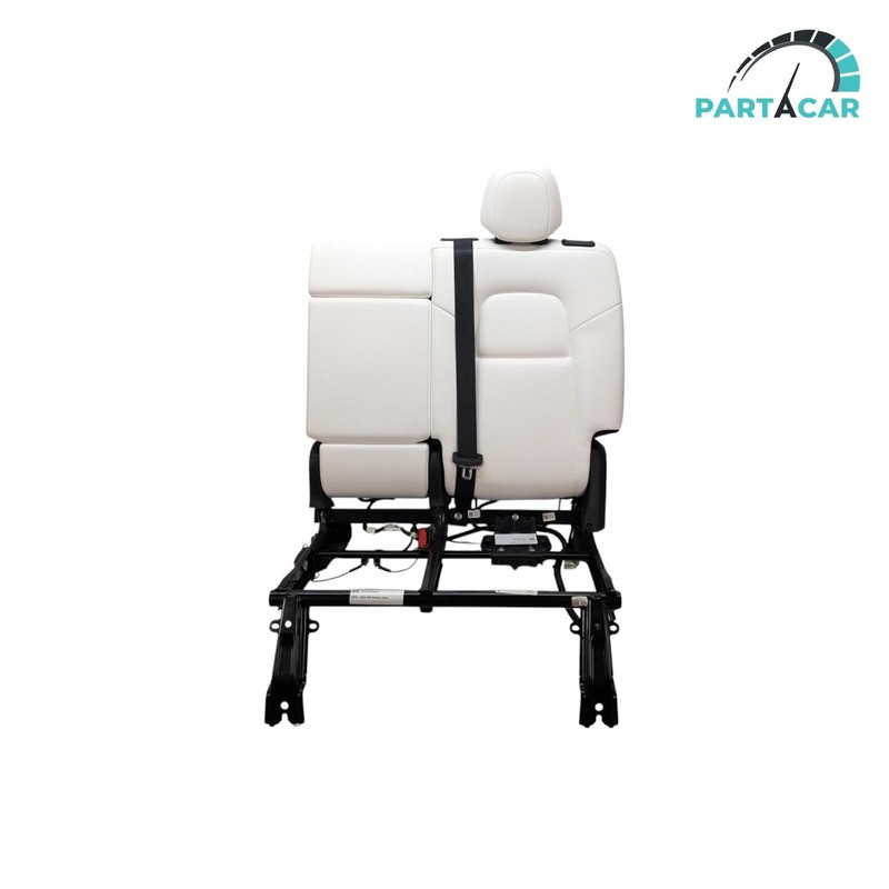 2020-2023 Tesla Model Y Rear Left Driver Seat Upper Cushion Second Row White OEM