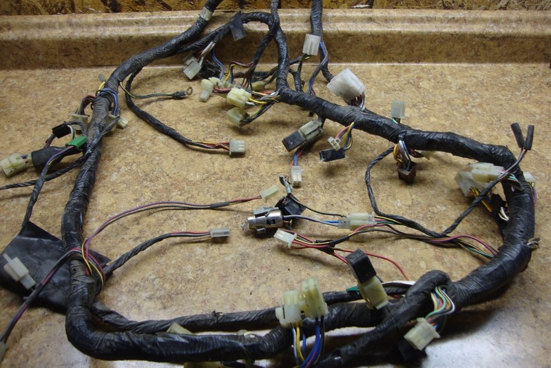 2002 Kawasaki Voyager ZG1200 ZG 1200 B XII Main Wire Harness Loom Electrical 02