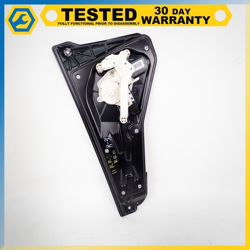 6-13 Land Rover L320 REAR RIGHT PASSENGER SIDE DOOR WINDOW REGULATOR W MOTOR OEM
