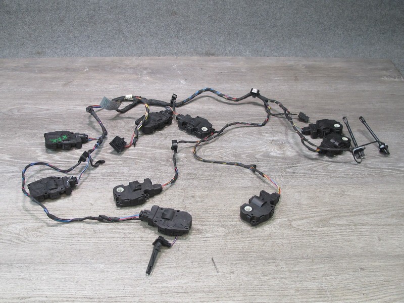 2014-2018 BMW F15 X5 A/C HEATER FLAP DOOR ACTUATOR MOTOR WIRING SET