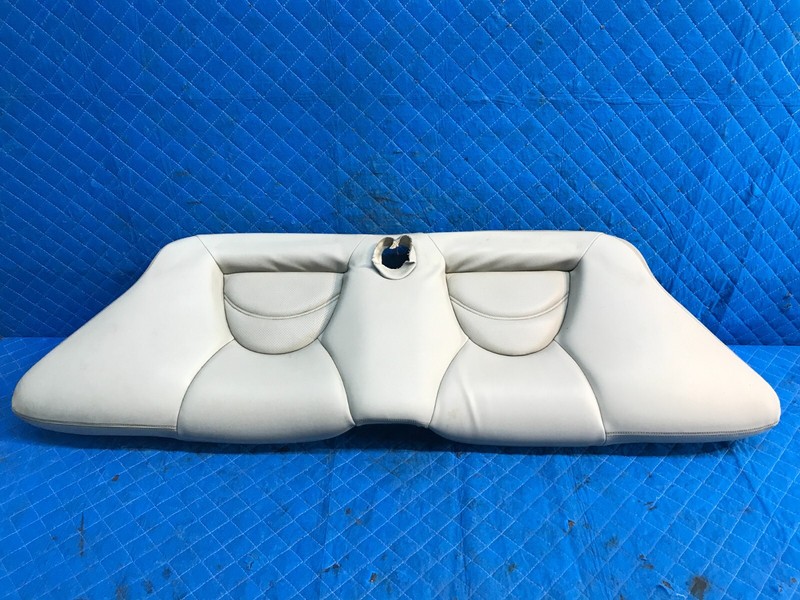 00-06 Jaguar X100 XKR Convertible Rear Seat Lower Bottom Cushion Beige OEM