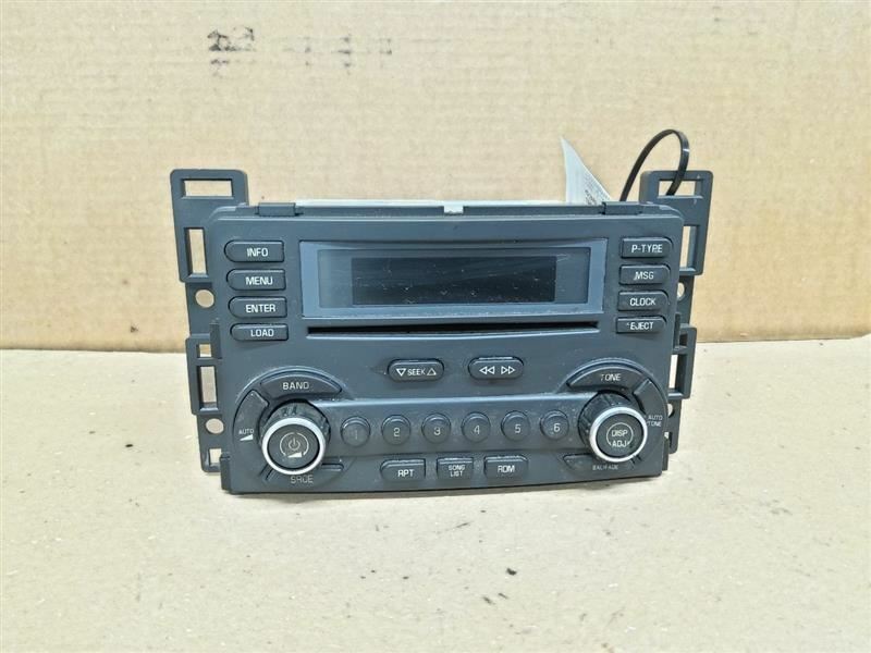 Audio Equipment Radio With Graphic Symbol Switch Fits 06-07 G6 252742