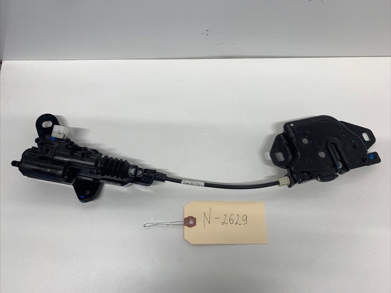 20-22 TESLA MODEL Y HOOD BONNET LOCK LATCH ACTUATOR W/ RELEASE CABLE 2629 B117