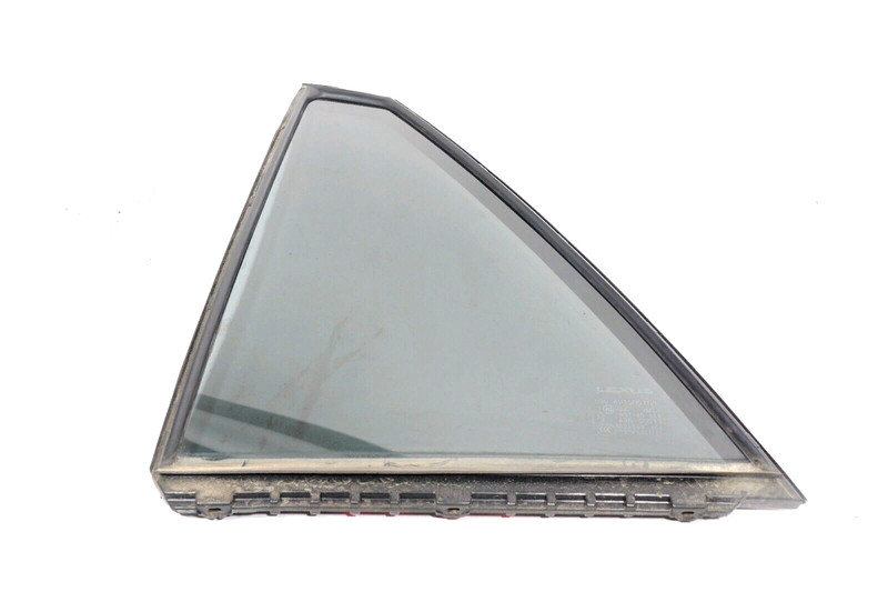 06 07 08 09 LEXUS RX400h REAR LEFT DRIVER SIDE DOOR QUARTER WINDOW GLASS OEM