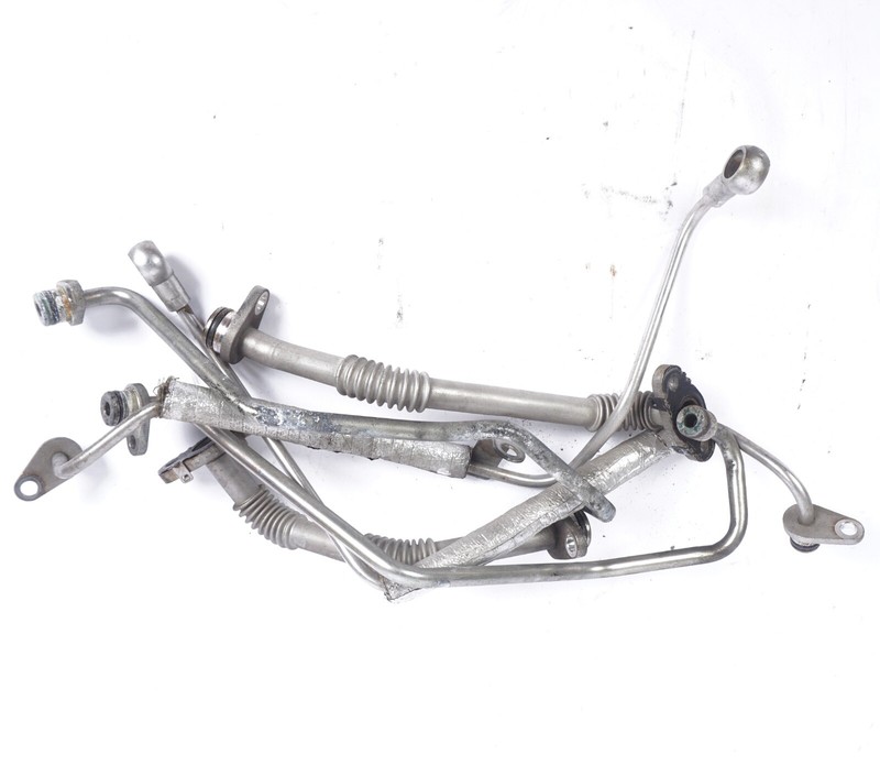 2014 - 2020 MASERATI GHIBLI 3.0L TURBOCHARGER OIL DELIVERY PIPE LINE OEM SET