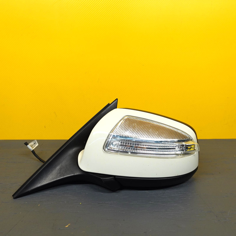 2012-2014 MERCEDES 204 C300 W/o Blind Spotdoor mirror Lh A3146441 Plug Cut