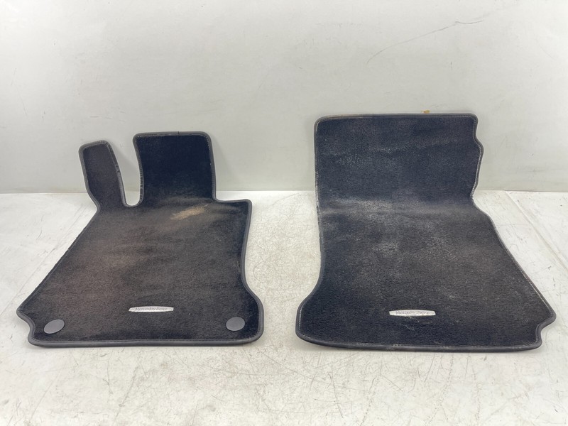 07-14 MERCEDES C300 W204 FRONT REAR LEFT RIGHT FLOOR MAT CARPET OEM