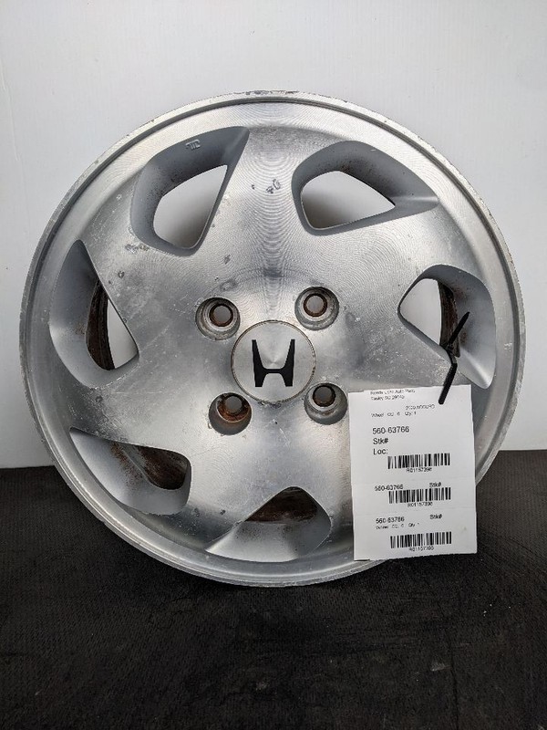 Wheel 16x6-1/2 Alloy Straight Spokes Fits 97-01 PRELUDE 1157398