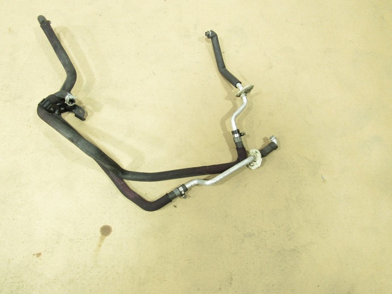 12-18 Bentley Continental GT W12 2015 Heater Coolant Hose Pipe Tube Line Set |:A