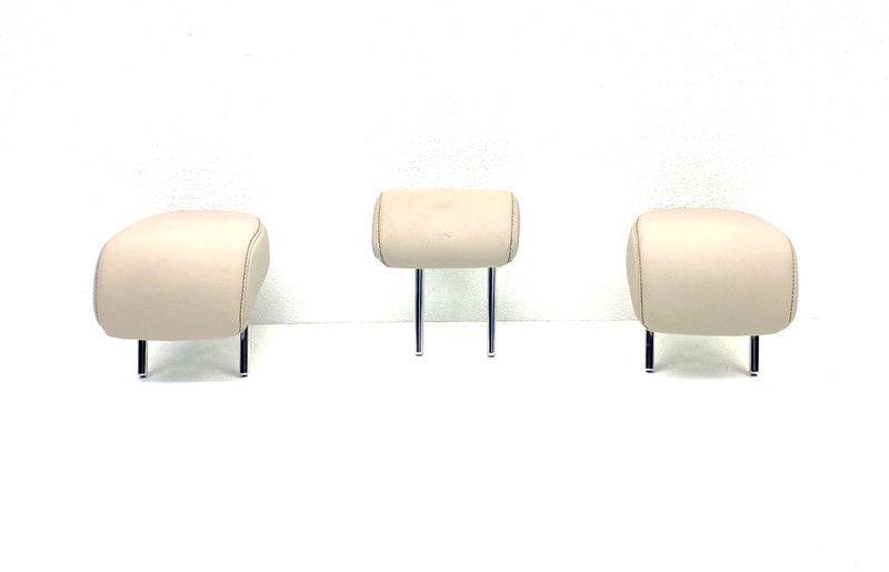14-16 LEXUS IS250 IS350 2ND ROW REAR HEADREST SET OF 3 OEM A0.45