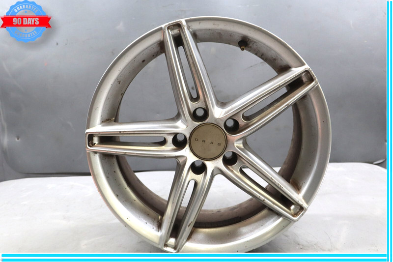 Drag DR-73 17" 17x7.5J Single Alloy Wheel Rim Silver