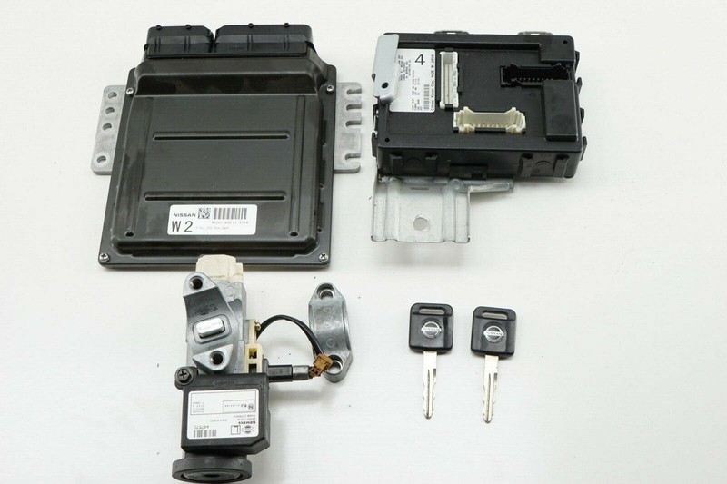 NISSAN 350Z Engine Control Module Computer Ignition Set w/ Key ECM A/T OEM 2005