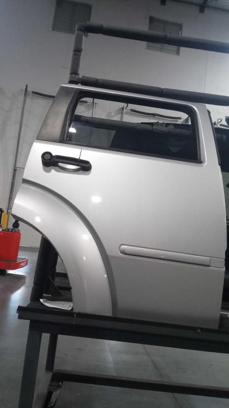 2011 Dodge Nitro Rear Right Door Silver PW PL 136K OEM Used Parts