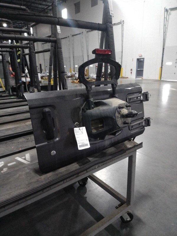 2018 Jeep Wrangler Right Rear Cargo Door Black OEM Good Condition 68281561AJ
