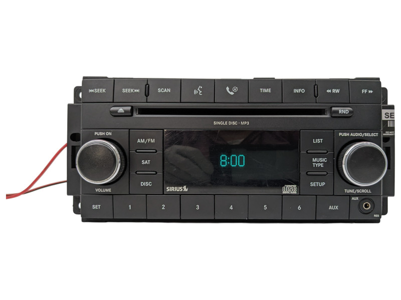 2007-2014 Chrysler Dodge Jeep Radio MP3 CD Player UConnect Bluetooth P05064420AF