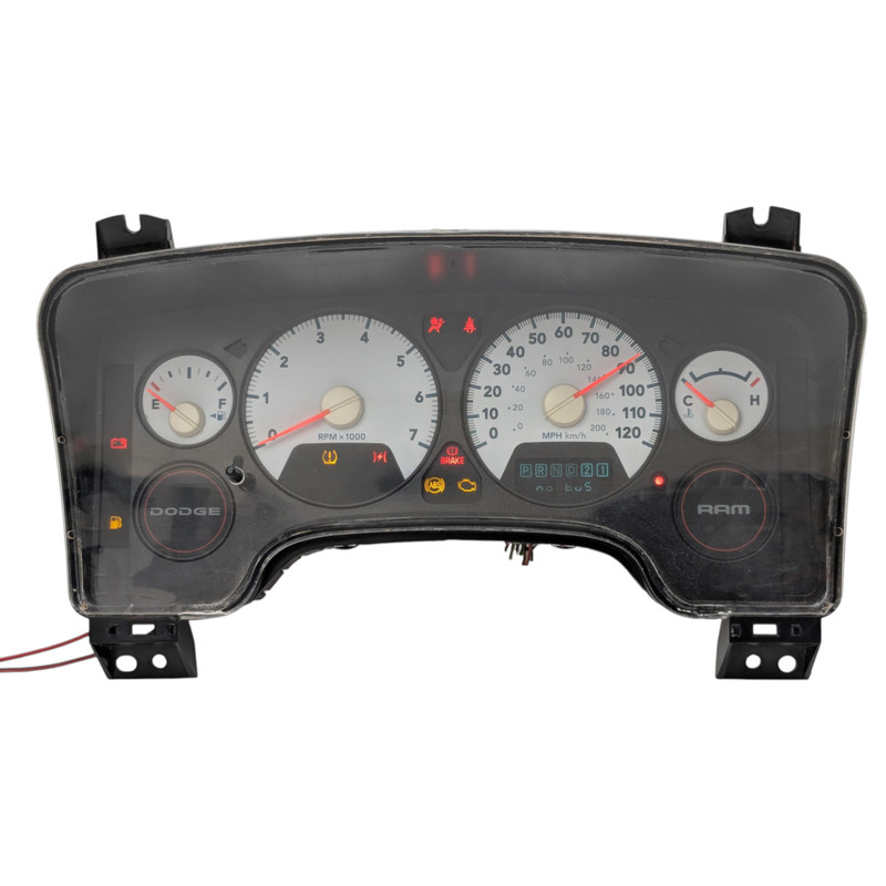 OEM 2008 Dodge Ram 1500 MT Speedometer Instrument Gauge Cluster P05172332AG 130K
