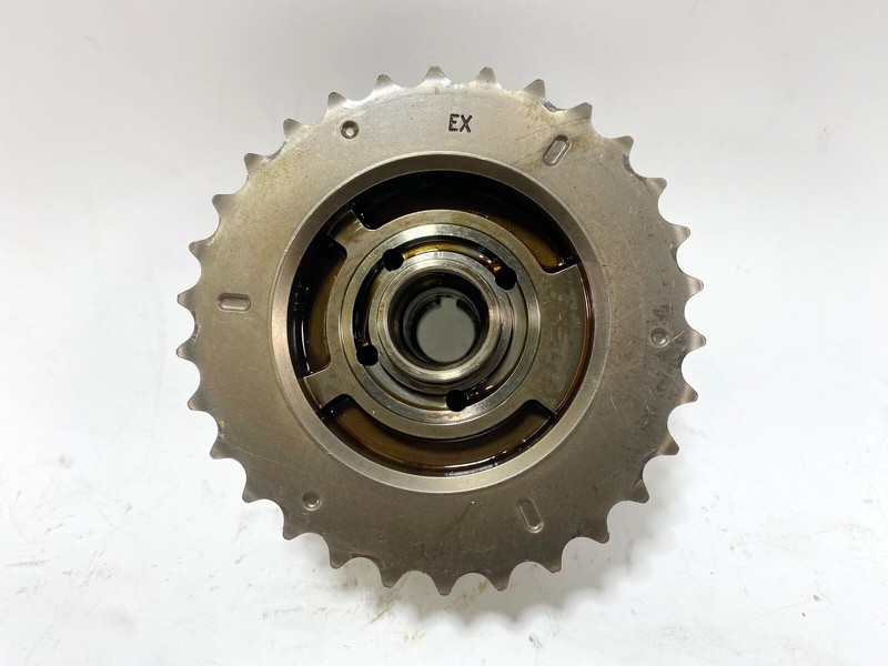 12-15 AUDI A6 A7 C7 3.0L TIMING INTAKE CAMSHAFT ADJUSTER GEAR SPROCKET OEM